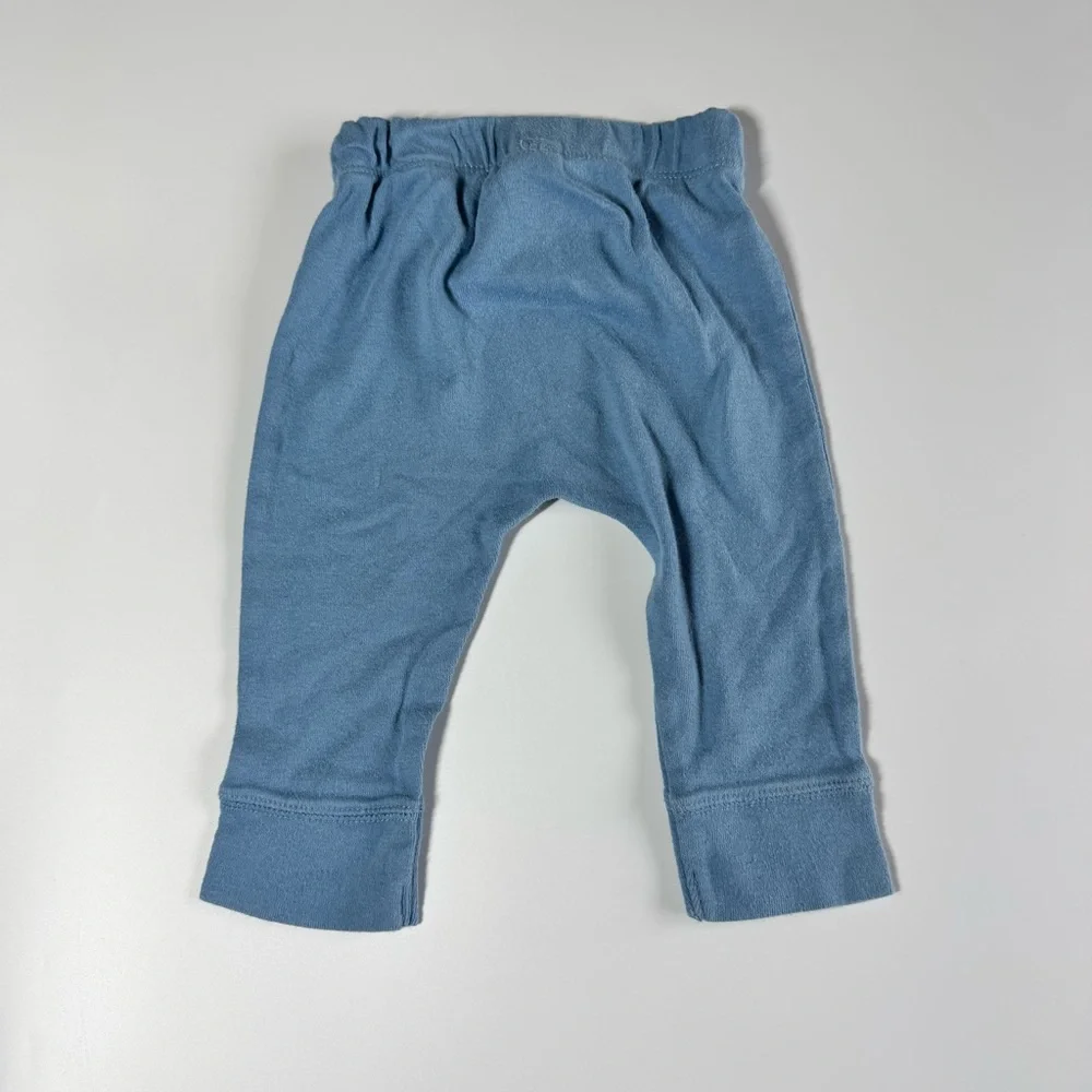 Baby Boy Pants Size 6 Months Carter’s Blue Gray Navy Baseball Sports Buttons - Picture 12 of 15